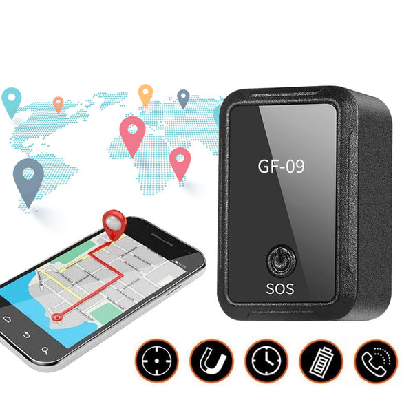 GF09 Locator Elderly And Children Anti-Lost Device Strong Magnetic Installation Free Car Anti-Theft GPS Car Tracking Locator