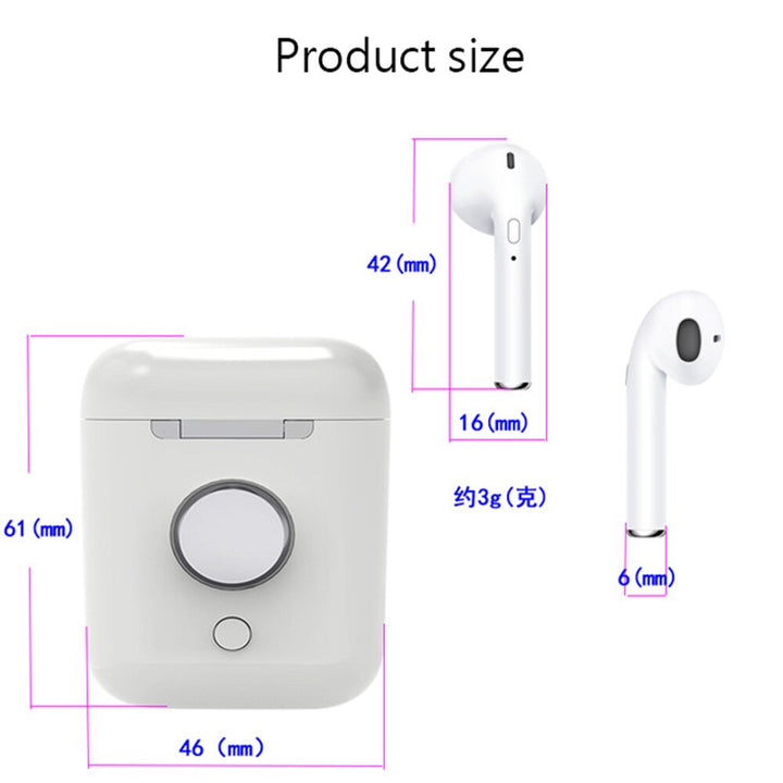N1 TWS Wireless headphones bluetooth 5.0 Stereo Finger Spinner Earphone key control headset Light display Earbuds Reduce stress freeshipping - Etreasurs