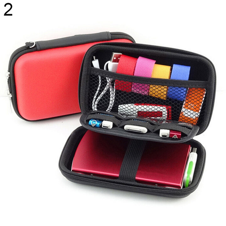 Multifunctional Faux Leather Protective Cover Case Bag for 2.5 freeshipping - Etreasurs