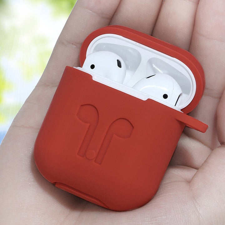 Portable Silicone Dustproof Earphones Protective Cover Box for Apple AirPods freeshipping - Etreasurs