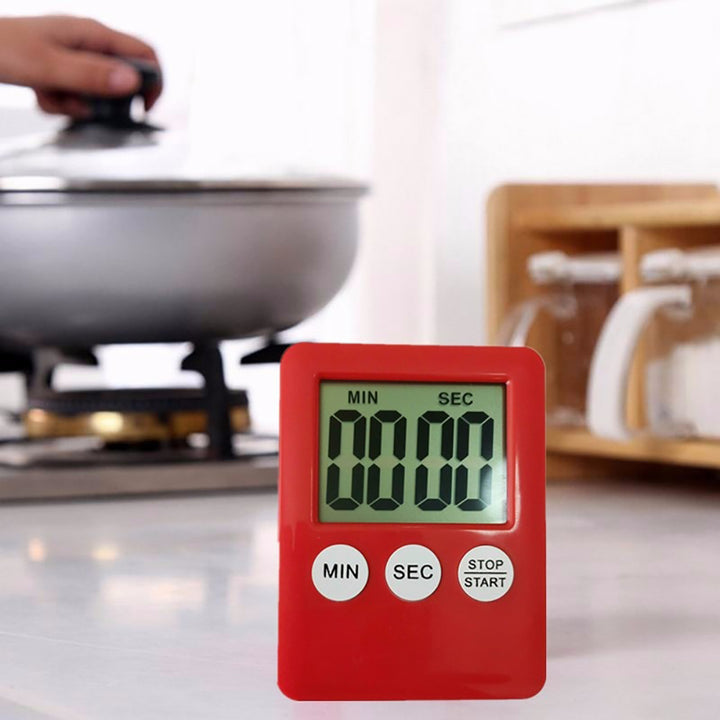 Magnetic Square LCD Digital Timer Kitchen Cooking Countdown Alarm Clock Tools freeshipping - Etreasurs