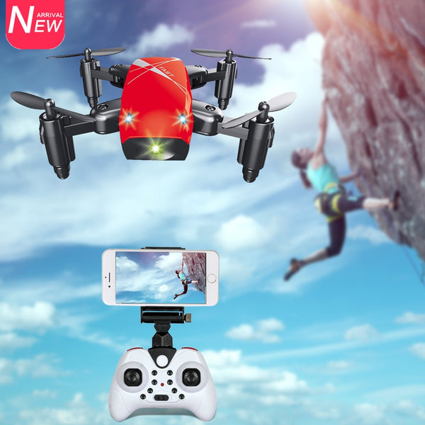 S9HW Mini Drone With Camera HD S9 No Camera Foldable RC Quadcopter Altitude Hold Helicopter WiFi FPV Micro Pocket Drone