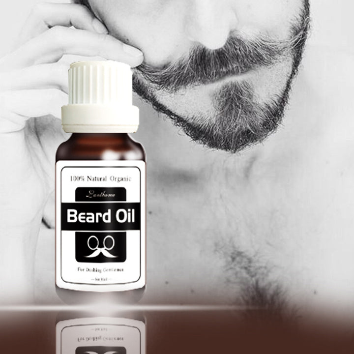 Men Beard Grooming Product Facial Hair Care Growth Moisturizing Conditioner Oil freeshipping - Etreasurs