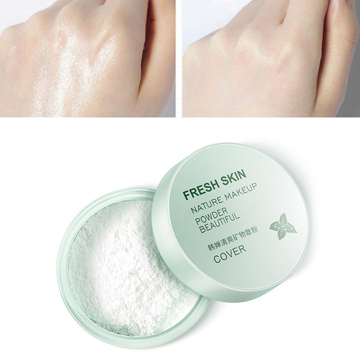 Refreshing Cosmetic Translucent Foundation Finishing Loose Powder Face Makeup freeshipping - Etreasurs