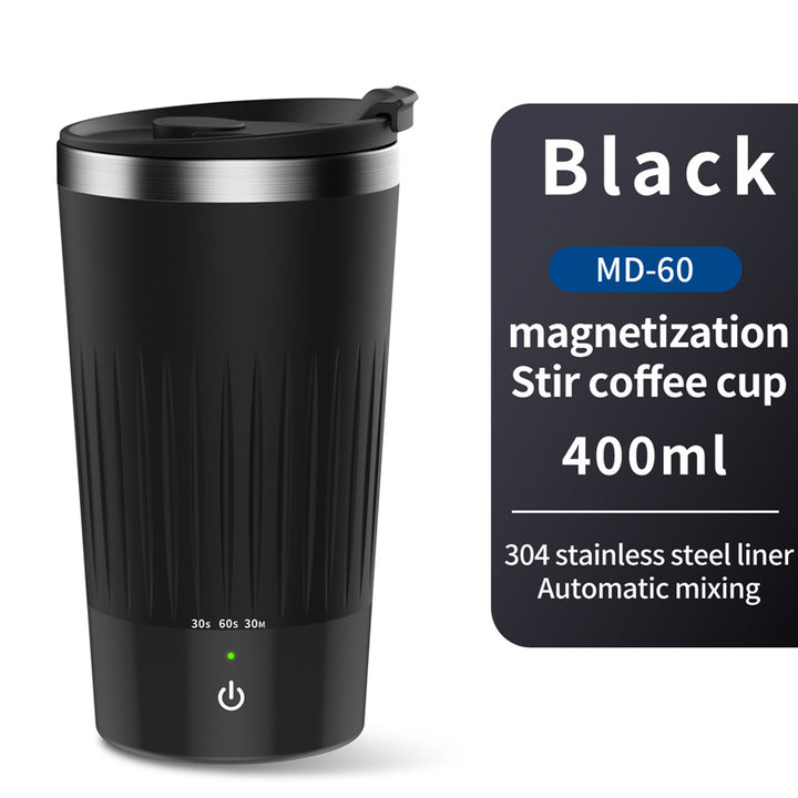 55 Degree Constant Temperature Automatic Stirring Cup Shaker Cup USB Charging Dynamic Magnetic Energy Cup Bluetooth Music Cup freeshipping - Etreasurs