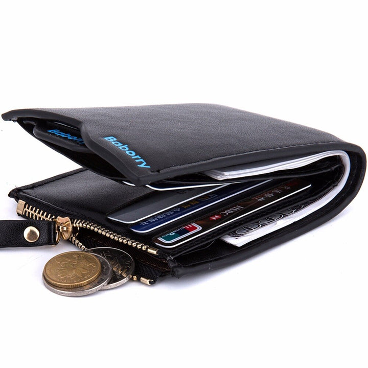 men wallets Coin purse mens wallet male money purses Soft Card Case New classic soild pattern designer wallet freeshipping - Etreasurs