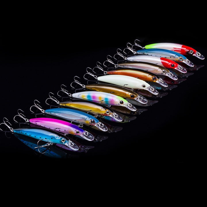 Fishing Wobblers Lure For Fishing Minnow 11cm 14g  All Goods For Fish Lures Artificial Bait Pencil Feeder Luminous Fishing freeshipping - Etreasurs