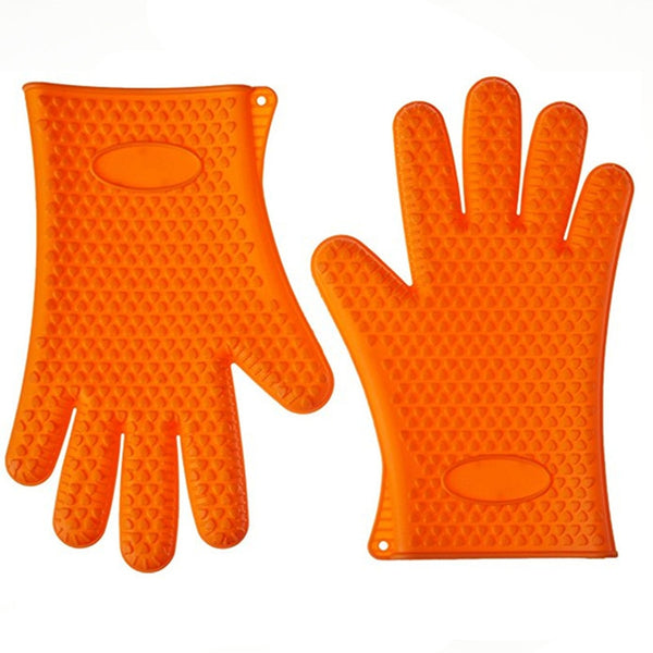 Heat Resistant BBQ Cooking Gloves freeshipping - Etreasurs