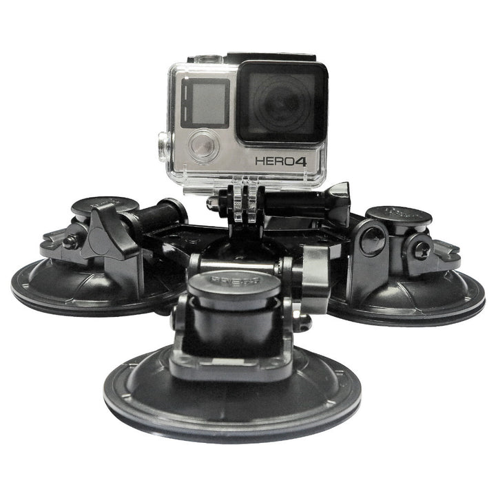 Low Angle Removable Car Suction Cup Mount For GoPro Hero 4 3 5 Session Xiaomi Yi 4K SJ4000 SJ5000 Gopro Session Accessories freeshipping - Etreasurs