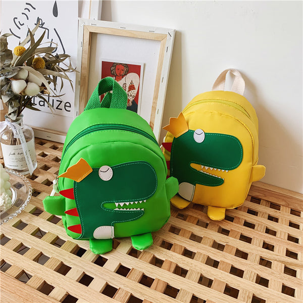 Dinosaur children's backpack 2020 autumn creative cartoon kindergarten cute men and women baby anti-lost two shoulder small school bag