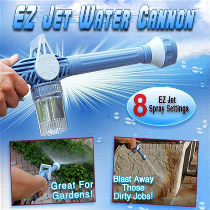 VILEAD ABS EZ Jet Adjustable Water Cannon Eight in One Multi-functional Water Cannon Gun Spray Garden Watering Car Washing Tools freeshipping - Etreasurs