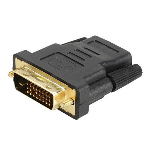 DVI-D (24+1) 25 Pin Male To HDMI Female Adapter Connector Converter Gold Plated freeshipping - Etreasurs