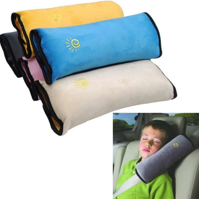 28x9x12cm Baby Children Safety Strap Micro-suede Fabric Car Seat Belts Pillow Shoulder Protection C0.18ar-Styling freeshipping - Etreasurs