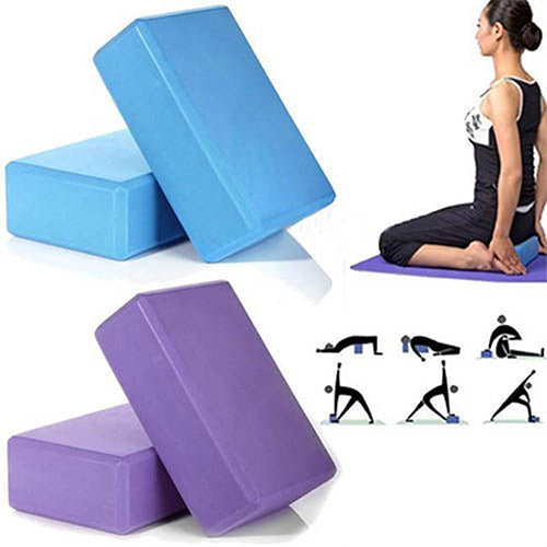 Yoga Block Foam Brick Stretching Aid Gym Pilates for Exercise Fitness Sports freeshipping - Etreasurs