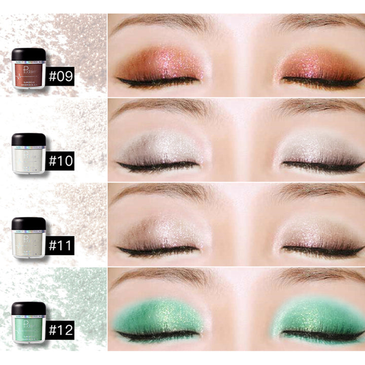 Metallic Glitter Highlighter Shimmer Eye Shadow Eyes Face Makeup Women Cosmetic freeshipping - Etreasurs