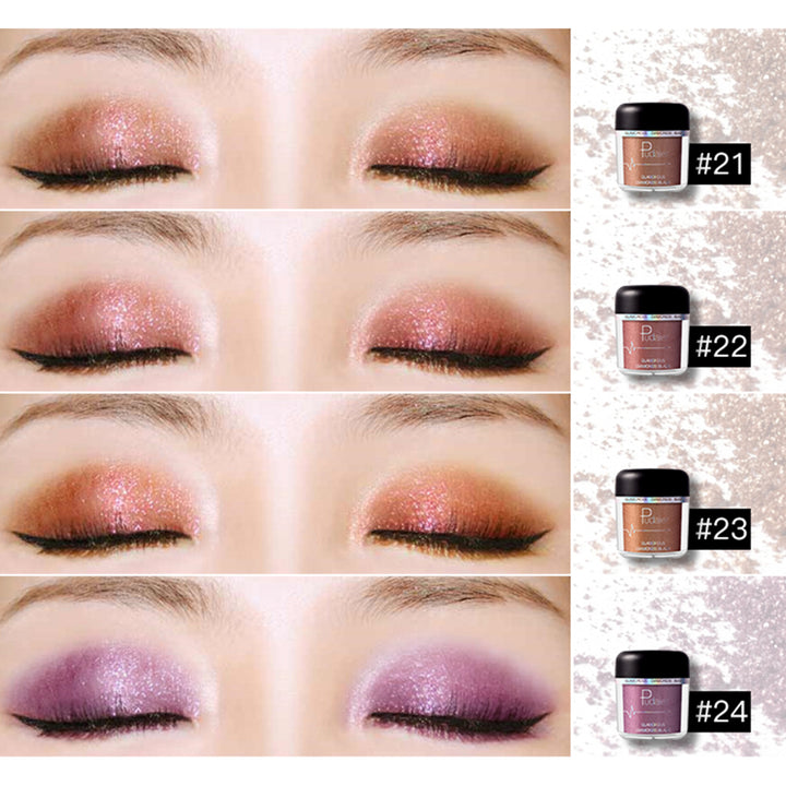 Metallic Glitter Highlighter Shimmer Eye Shadow Eyes Face Makeup Women Cosmetic freeshipping - Etreasurs