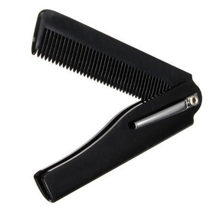 Portable Folding Comb Hair Styling Hairstylist Hairdressing Detangle Beard Comb freeshipping - Etreasurs