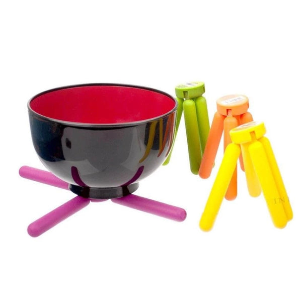 1PCS Silicone Foldable Table Mat Trivet Cross Collapsible Pot Holder freeshipping - Etreasurs