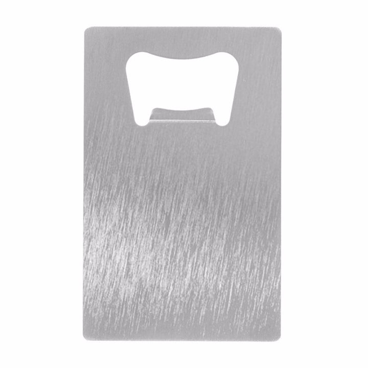 Wallet Size Stainless Steel Credit Business Card Bottle Beer Openers freeshipping - Etreasurs