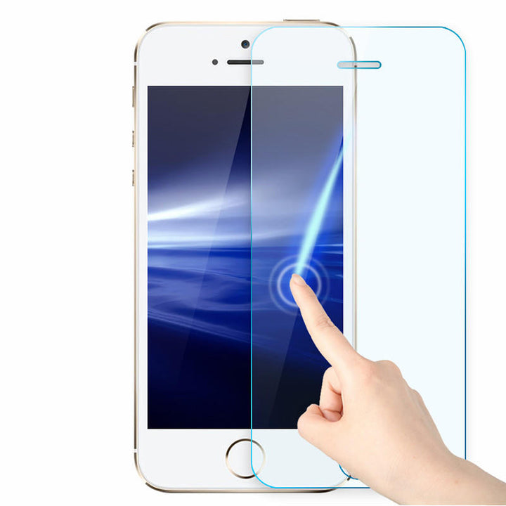 Tempered glass screen protector for iphone 5 5s premium thin film front glass freeshipping - Etreasurs