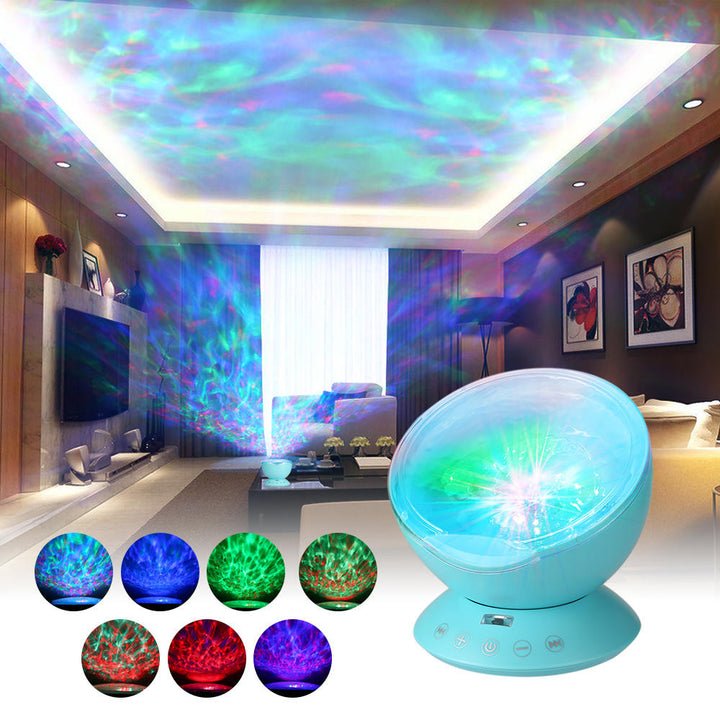 Novelty Lighting Multicolor Mini Music Player Living Room Bedroom Remote Control Night Light freeshipping - Etreasurs