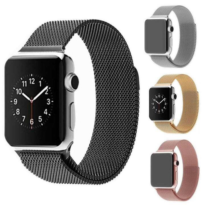 Stainless Steel Watch Band for Apple Watch 42mm VIPMOON Milanese Loop freeshipping - Etreasurs