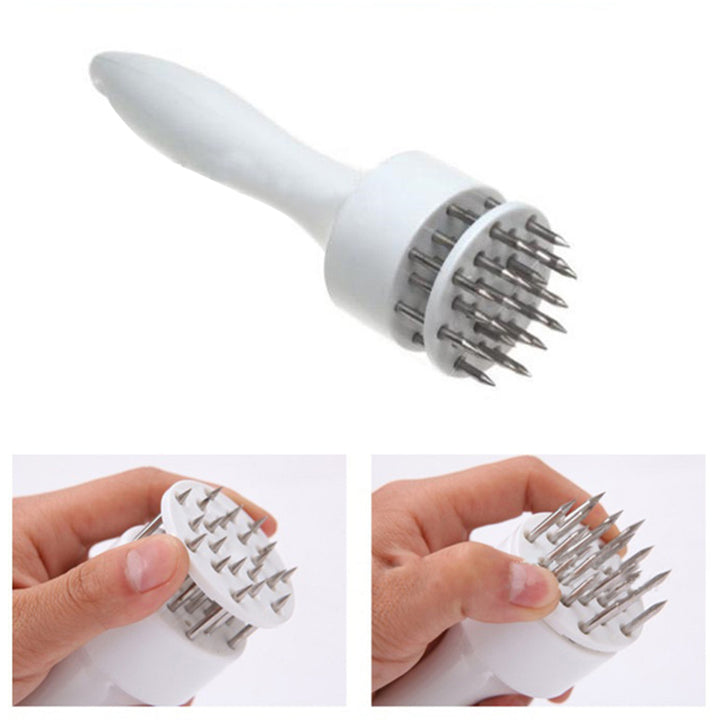 Pro Sharp Stainless Steel Meat Tenderizer Pin Needle Prong Chef Kitchen Tool freeshipping - Etreasurs