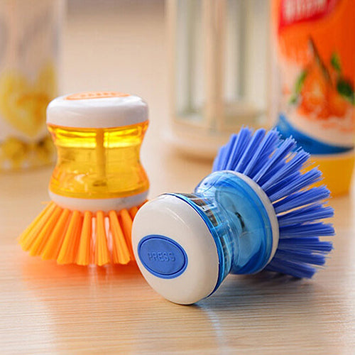Home Kitchen Washing Tool Plastic Pot Pan Dish Bowl Cleaning Brush Scrubber freeshipping - Etreasurs