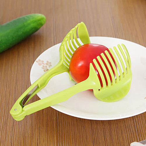 Multifunctional Lemon Tomato Fruit Melon Slicer Chopper Cutter Food Clip Kitchen Tool freeshipping - Etreasurs