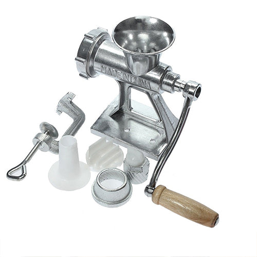 Multifunctional Hand Operating Crank Meat Grinder Heavy Duty Cast Manual Mincer freeshipping - Etreasurs