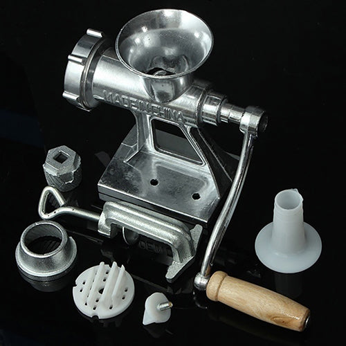 Multifunctional Hand Operating Crank Meat Grinder Heavy Duty Cast Manual Mincer freeshipping - Etreasurs