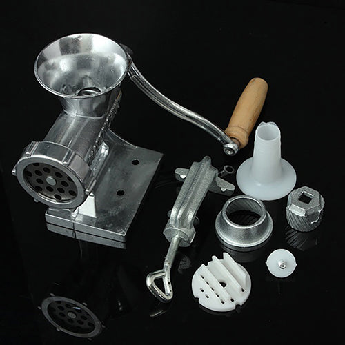 Multifunctional Hand Operating Crank Meat Grinder Heavy Duty Cast Manual Mincer freeshipping - Etreasurs