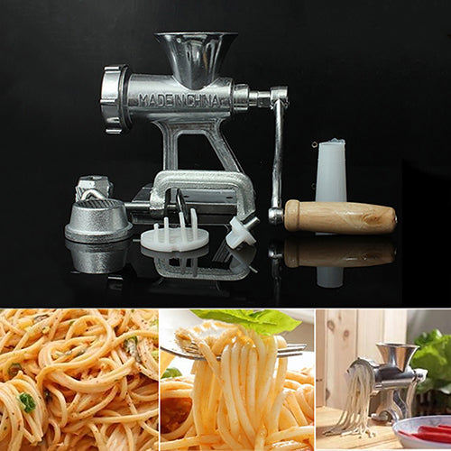 Multifunctional Hand Operating Crank Meat Grinder Heavy Duty Cast Manual Mincer freeshipping - Etreasurs