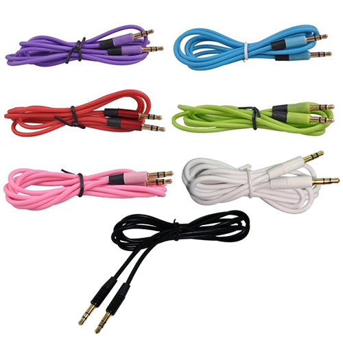 3.5mm Auxiliary Aux Male to Male Stereo Cord Audio Cable for PC iPod MP3 Car freeshipping - Etreasurs