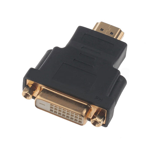 Home Audio HDMI Male To DVI-D Female 24+1 DVI Cord Cable Converter Adapter freeshipping - Etreasurs