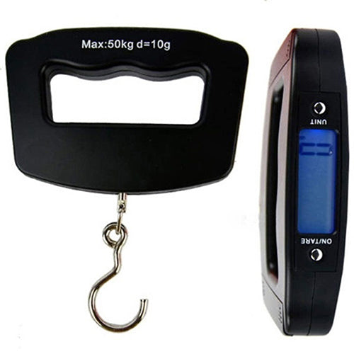Pocket 50Kg/10g LCD Digital Hanging Hook Weight Luggage Useful Electronic Scale freeshipping - Etreasurs
