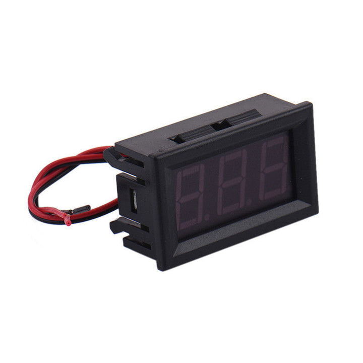 DC 3.2-30V Two-wire Voltmeter LED Panel Digital Display Voltage Meter Device freeshipping - Etreasurs