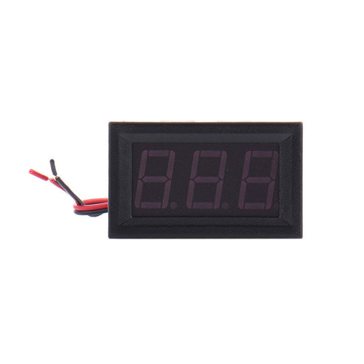 DC 3.2-30V Two-wire Voltmeter LED Panel Digital Display Voltage Meter Device freeshipping - Etreasurs