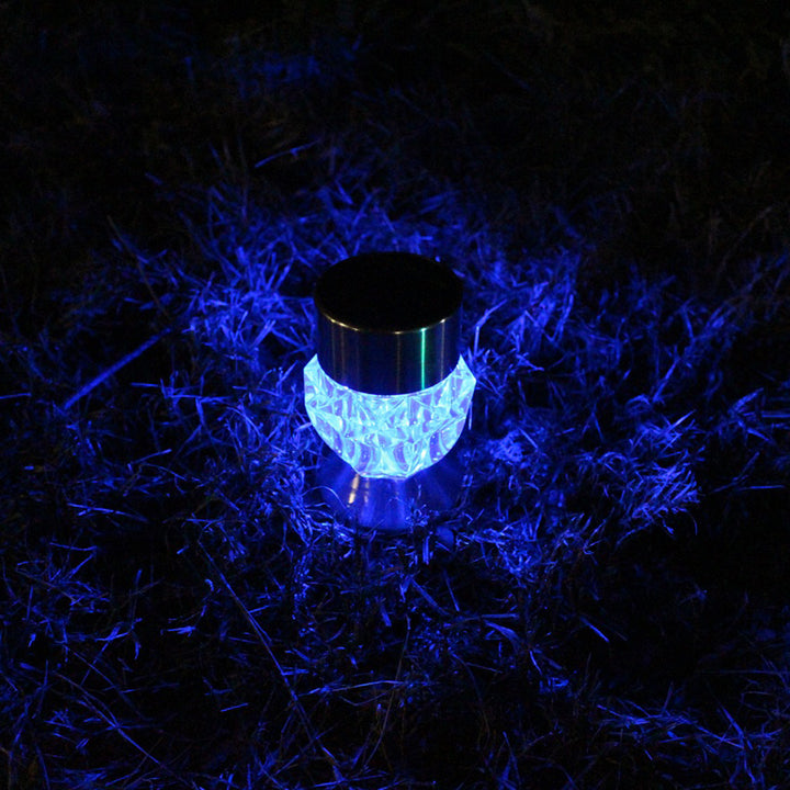 2Pcs Solar Power LED Bulb Outdoor Acrylic Mini Lights Garden Lamp Night Lighting freeshipping - Etreasurs
