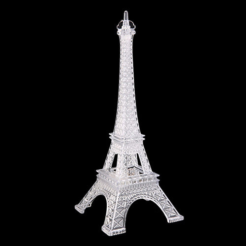 Eiffel Tower Light Colorful Nightlight Birthday Gift Decorative Button Lamp freeshipping - Etreasurs