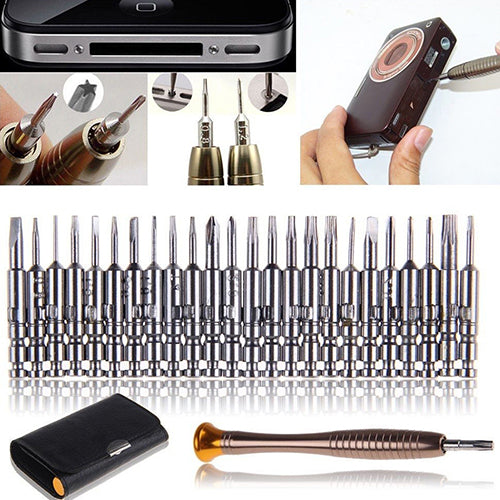 25 in 1 Precision Screwdriver Set Repair Tool for PC Laptop Phone Watch Glasses freeshipping - Etreasurs