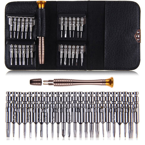 25 in 1 Precision Screwdriver Set Repair Tool for PC Laptop Phone Watch Glasses freeshipping - Etreasurs