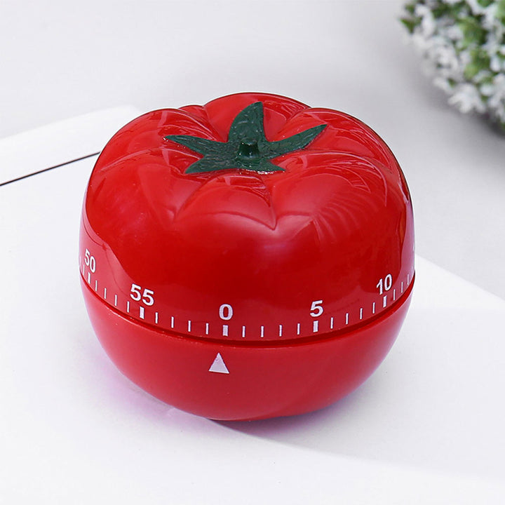 Cute Kitchen 1-55 Minutes Cooking Tool Tomato Shape Mechanical Countdown Timer freeshipping - Etreasurs