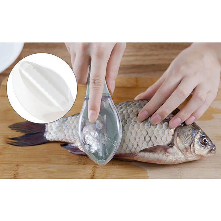 Portable Fish Scales Skin Remover Scraper Peeler Fast Cleaner Kitchen Tools freeshipping - Etreasurs