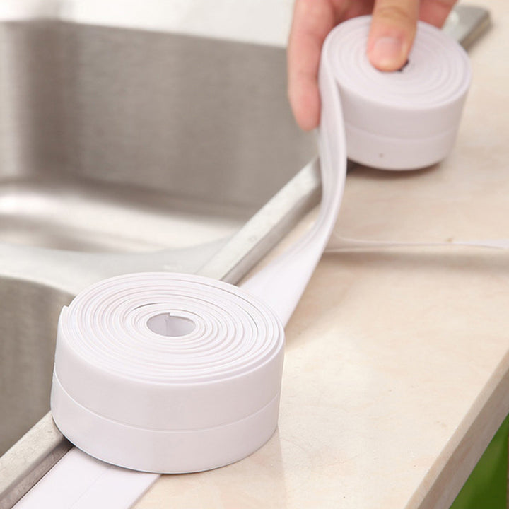 Anti-moisture Mould-proof PVC Strip Kitchen Bathroom Wall Sink Edge Sticker Tape freeshipping - Etreasurs
