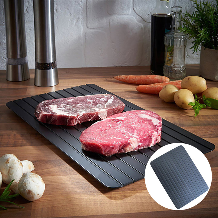 Frozen Food Defrost Tray Meat Pork Fast Thawing Plate Kitchen Defrosting Tool freeshipping - Etreasurs