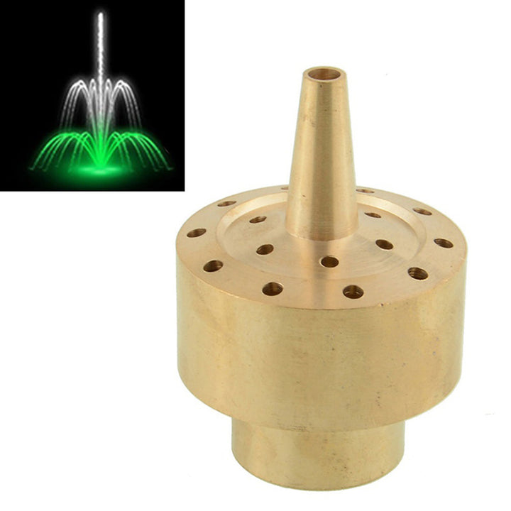 3/4inch DN20 Brass Column Fireworks Flower Sprinkler Spray Head Fountain Nozzle freeshipping - Etreasurs