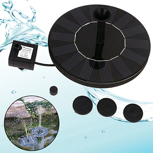 Floating Water Pump Solar Panel Garden Plants Watering Power Fountain Pool Decor freeshipping - Etreasurs