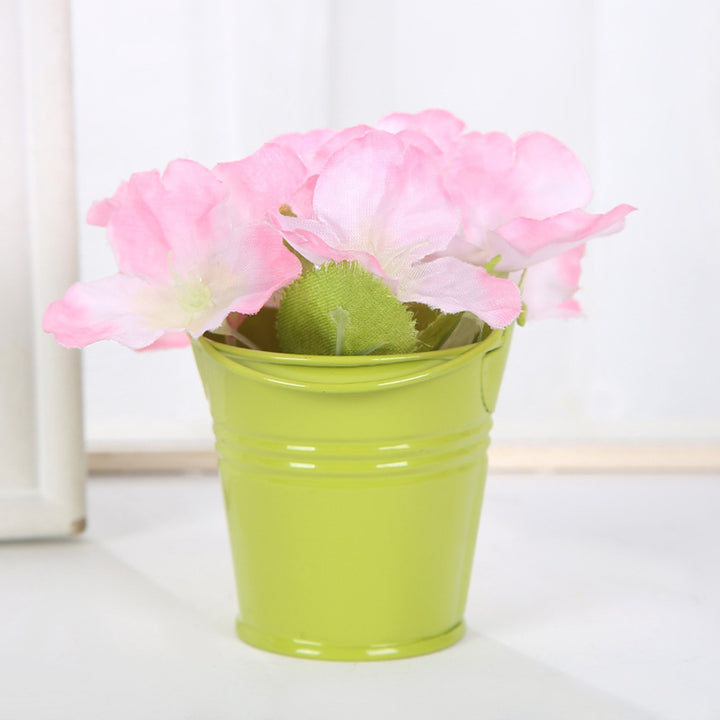Cute Mini Solid Color Pail Bucket Wedding Party Candy Favours Home Hotel Decor freeshipping - Etreasurs