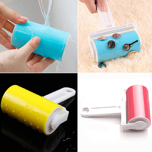 Washable Home Sheet Pet Hair Dust Remover Clothes Cleaning Sticky Lint Roller freeshipping - Etreasurs